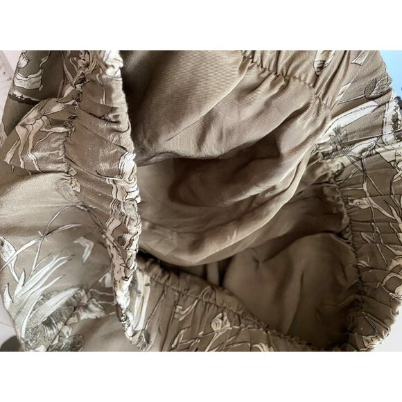 Anine Bing Tropical Print Candice Shorts Sz XS relaxed fit green white summer - Picture 6 of 8